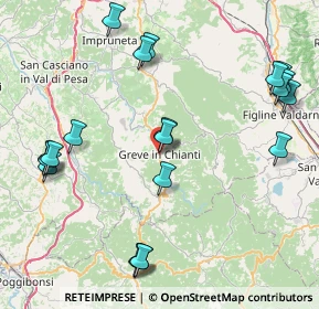 Mappa Via Piazzetta San Croce, 50022 Greve in Chianti FI, Italia (10.229)