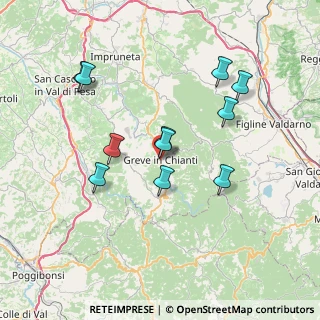 Mappa Piazza Giacomo Matteotti, 50022 Greve in Chianti FI, Italia (7.05182)