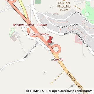 Mappa Via di pontelungo 51, 60131 Ancona, Ancona (Marche)
