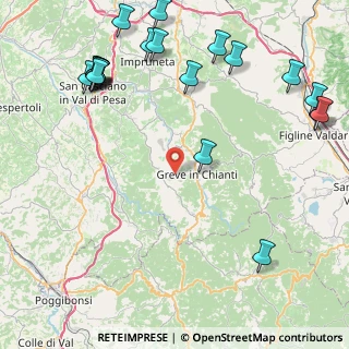 Mappa Via S. Cresci, 50022 Greve in Chianti FI, Italia (12.117)