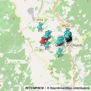 Mappa Via S. Cresci, 50022 Greve in Chianti FI, Italia (1.66143)