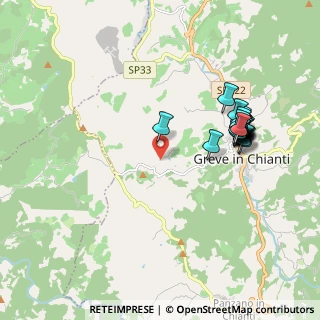 Mappa Via S. Cresci, 50022 Greve in Chianti FI, Italia (2.0155)