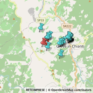 Mappa Via S. Cresci, 50022 Greve in Chianti FI, Italia (1.63704)