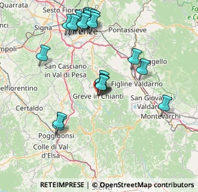 Mappa Via della Gavinaia, 50022 Greve in Chianti FI, Italia (16.219)