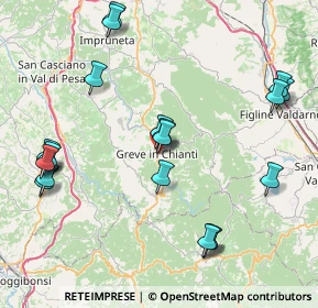 Mappa Via della Gavinaia, 50022 Greve in Chianti FI, Italia (9.7905)
