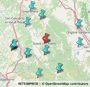 Mappa Via della Gavinaia, 50022 Greve in Chianti FI, Italia (9.206)