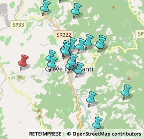Mappa Via della Gavinaia, 50022 Greve in Chianti FI, Italia (1.746)