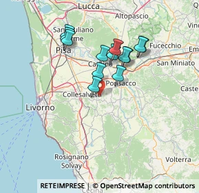 Mappa Via Gioielli Ceppaiano, 56040 Crespina Lorenzana PI, Italia (12.26769)
