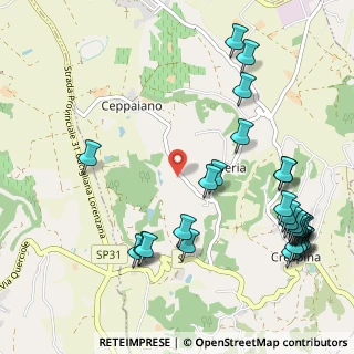 Mappa Via Gioielli Ceppaiano, 56040 Crespina Lorenzana PI, Italia (1.40621)
