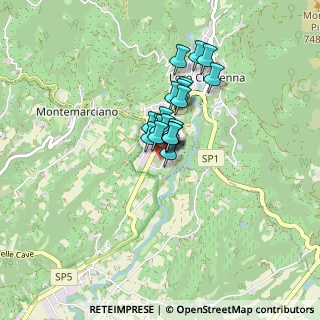 Mappa Via Fratelli Cervi, 52024 Loro Ciuffenna AR, Italia (0.4935)