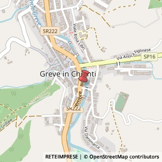 Mappa Piazza Trieste, 4, 50022 Greve in Chianti, Firenze (Toscana)
