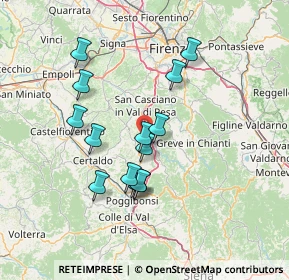 Mappa Strada Romita, 50028 Barberino Tavarnelle FI, Italia (12.85571)