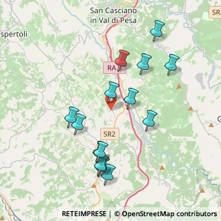 Mappa Strada Romita, 50028 Barberino Tavarnelle FI, Italia (4.05286)