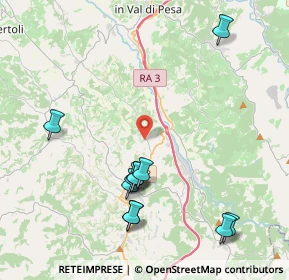 Mappa Strada Romita, 50028 Barberino Tavarnelle FI, Italia (4.73909)
