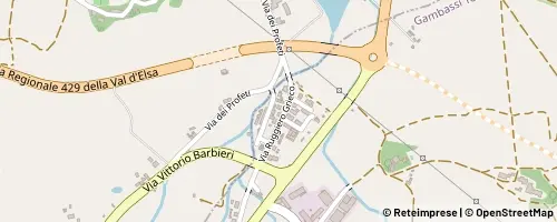 Mappa Gambassi Terme