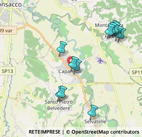 Mappa Largo Maria Montessori, 56033 Capannoli PI, Italia (2.16167)