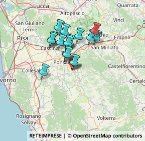 Mappa Largo Maria Montessori, 56033 Capannoli PI, Italia (10.718)