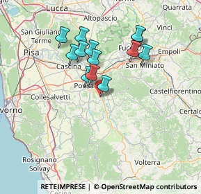 Mappa Largo Maria Montessori, 56033 Capannoli PI, Italia (12.72769)