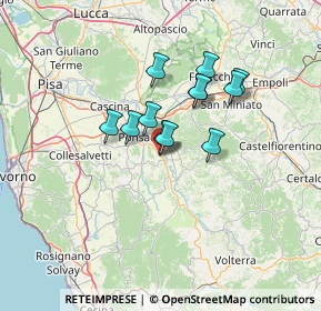 Mappa Largo Maria Montessori, 56033 Capannoli PI, Italia (9.9475)