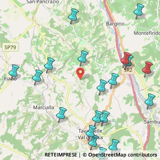 Mappa Strada Bonazza, 50028 Tavarnelle Val di Pesa FI, Italia (3.107)