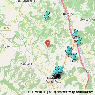 Mappa Strada Bonazza, 50028 Tavarnelle Val di Pesa FI, Italia (2.7775)