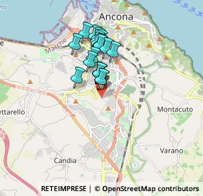 Mappa Via Palombare, 60128 Ancona AN, Italia (1.32)