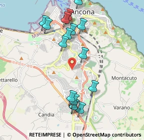 Mappa Via Palombare, 60128 Ancona AN, Italia (2.12625)