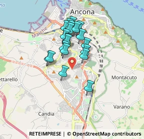 Mappa Via Palombare, 60128 Ancona AN, Italia (1.4185)