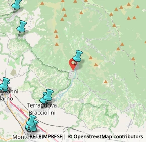 Mappa VIALE TURATI, 52024 Loro Ciuffenna AR, Italia (6.98923)