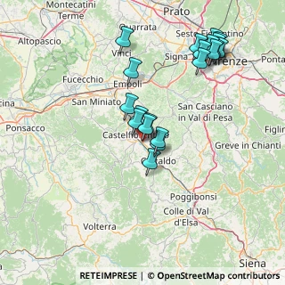 Mappa Via J. G. Mendel, 50051 Castelfiorentino FI, Italia (15.9035)