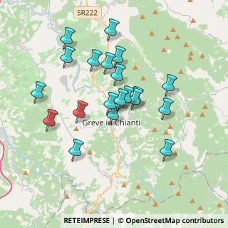 Mappa Via della Liberta', 50022 Greve in Chianti FI, Italia (3.4005)
