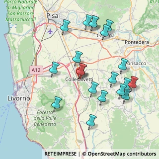 Mappa Via Don Bosco Giovanni, 57014 Collesalvetti LI, Italia (8.3455)