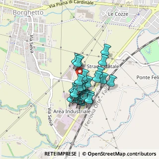 Mappa Via Ponte Felice, 60037 Monte San Vito AN, Italia (0.28621)