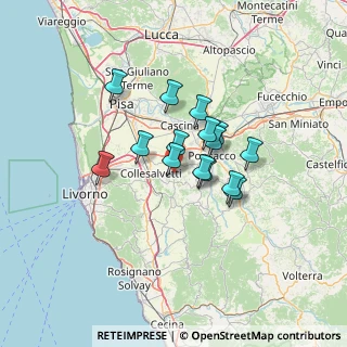 Mappa Via Stradiola, 56040 Crespina Lorenzana PI, Italia (9.686)