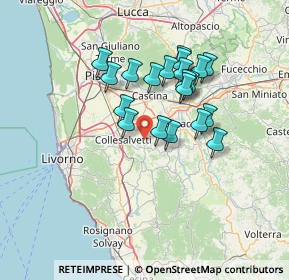 Mappa Via Stradiola, 56040 Crespina Lorenzana PI, Italia (11.813)