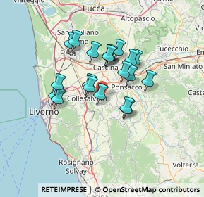 Mappa Via Stradiola, 56040 Crespina Lorenzana PI, Italia (11.0365)