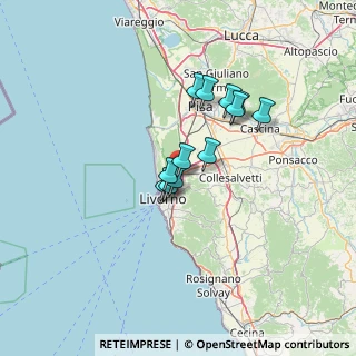 Mappa Via Ugo la Malfa, 57014 Stagno LI, Italia (9.6625)