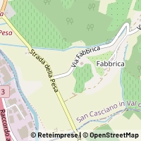 Map San Casciano in Val di Pesa