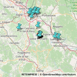 Mappa Galleria delle cantine, 50022 Greve in Chianti FI, Italia (11.825)
