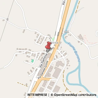 Mappa Via Flaminia Nord, 45/A, 61043 Cagli, Pesaro e Urbino (Marche)