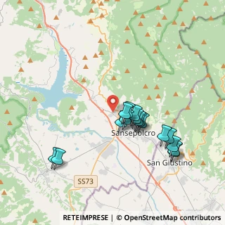 Mappa Loc. I Laudi, 52037 Sansepolcro AR, Italia (3.61125)