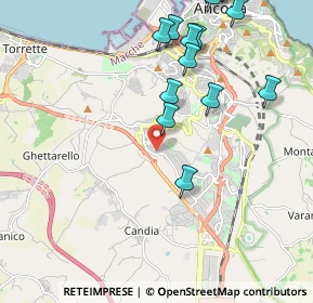 Mappa Via Togliatti Palmiro, 60131 Ancona AN, Italia (2.59733)