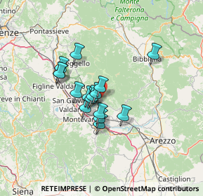 Mappa 52024 Loro Ciuffenna AR, Italia (9.80688)