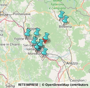 Mappa 52024 Loro Ciuffenna AR, Italia (9.83909)