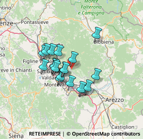 Mappa 52024 Loro Ciuffenna AR, Italia (10.124)