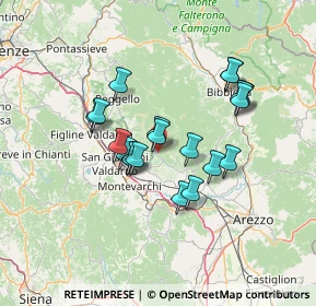 Mappa 52024 Loro Ciuffenna AR, Italia (11.6405)