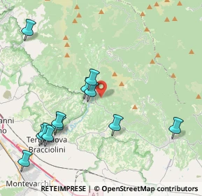 Mappa 52024 Loro Ciuffenna AR, Italia (4.73917)
