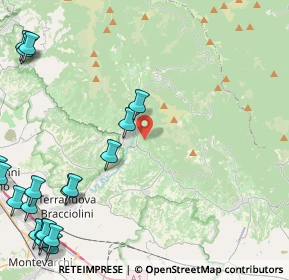 Mappa 52024 Loro Ciuffenna AR, Italia (7.0755)