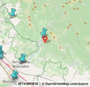 Mappa 52024 Loro Ciuffenna AR, Italia (7.52083)