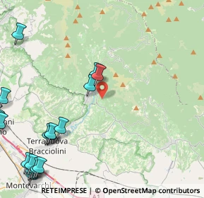 Mappa 52024 Loro Ciuffenna AR, Italia (6.8035)